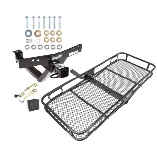 Trailer Tow Hitch For 00-06 BMW X5 All Models Basket Cargo Carrier Platform Hitch Lock and Cover