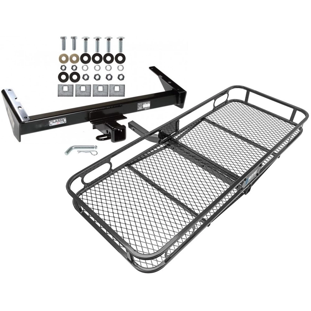 Custom Fit Trailer Hitch w/ Pin & Clip Cargo Hitch Basket Installation Hardware Installation Instructions 75500 63153 63240 Draw-Tite Trailer Tow Hitch 73-91 Chevy GMC Suburban C/K R/V 10 20 1500 2500 Basket Cargo Carrier Platform Hitch Pin 73 74 75 Trailer Tow Hitch For 73-91 Chevy GMC Suburban C/K R/V 10 20 1500 2500 Basket Cargo Carrier Platform w/ Hitch Pin