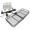 Trailer Tow Hitch For 06-08 Ford F-150 Lincoln Mark LT w/o OEM Hitch Basket Cargo Carrier Platform Hitch Lock and Cover