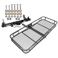 Trailer Tow Hitch For 06-08 Ford F-150 Lincoln Mark LT w/o OEM Hitch Basket Cargo Carrier Platform w/ Hitch Pin