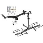 Trailer Tow Hitch For 07-12 Mazda CX-7 Platform Style 2 Bike Rack w/ Anti Rattle Hitch Lock