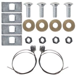 Trailer Hitch Hardware Fastener Kit for 07-12 Mazda CX-7 2" Receiver Class 3