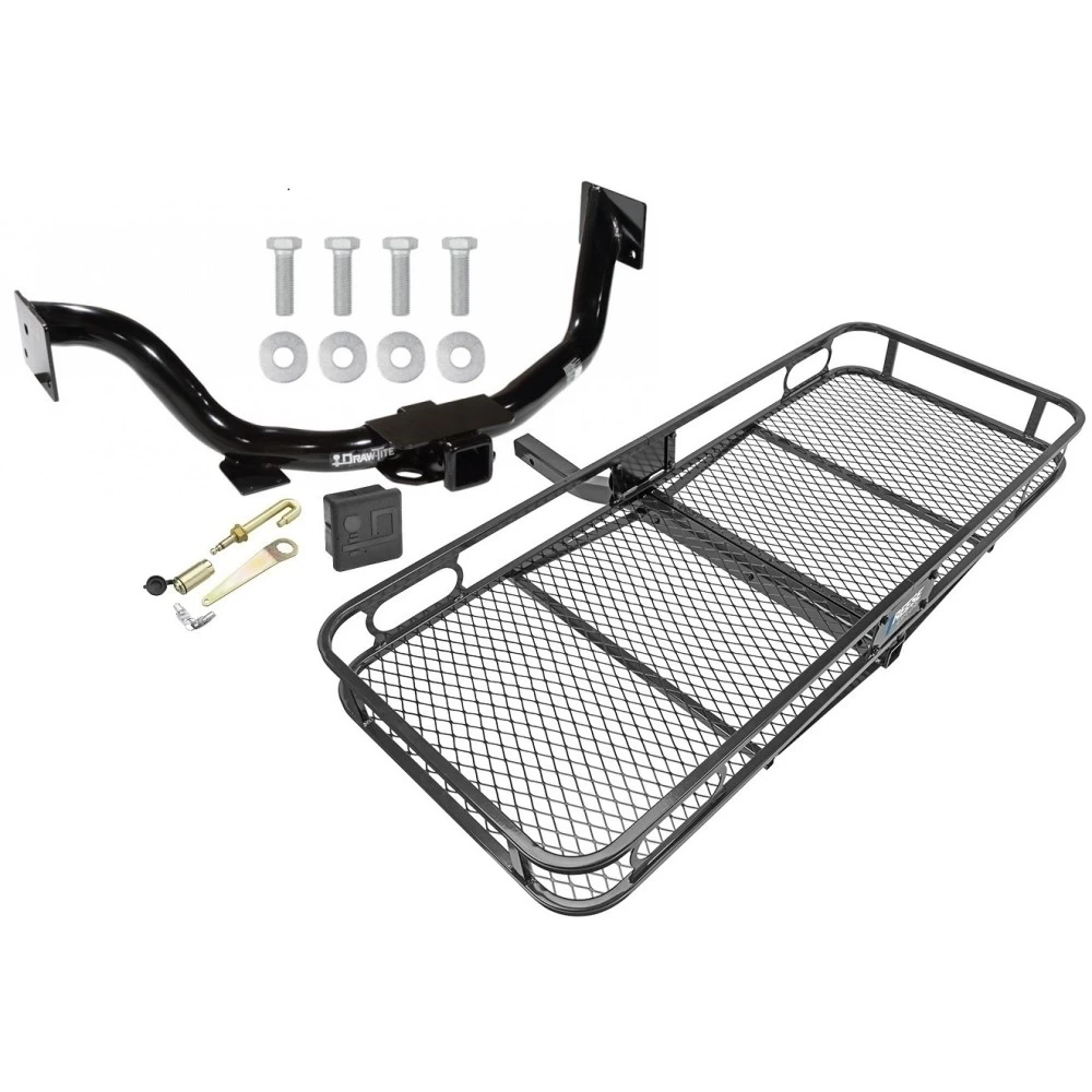 Trailer Tow Hitch For 03-09 KIA Sorento All Models Basket Cargo Carrier Platform Hitch Lock and Cover