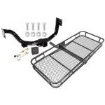 Trailer Tow Hitch For 03-09 KIA Sorento All Models Basket Cargo Carrier Platform Hitch Lock and Cover