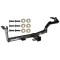 Trailer Tow Hitch For 06-11 Mitsubishi Endeavor Platform Style 2 Bike Rack w/ Anti Rattle Hitch Lock