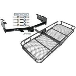 Trailer Tow Hitch For 99-13 Chevy Silverado GMC Sierra 1500 2007 Classic 99-04 2500 LD 01-06 1500 HD Basket Cargo Carrier Platform w/ Hitch Pin