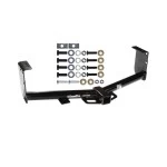 Trailer Hitch Package w/ Wiring For 07-21 Toyota Tundra exc OEM Receiver 7-Way w/ 2-5/16" Ball 4" Drop Mount Pin Blade RV Class 4