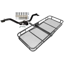 Trailer Tow Hitch For 09-17 Chevy Traverse 07-17 GMC Acadia Buick Enclave Saturn Outlook Basket Cargo Carrier Platform w/ Hitch Pin