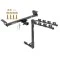 Trailer Tow Hitch w/ 4 Bike Rack For 16-22 Lexus RX350 16-21 RX450h tilt away adult or child arms fold down carrier