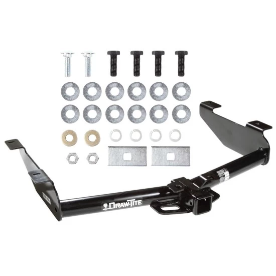 Trailer Tow Hitch For 01-10 Chevy Silverado GMC Sierra 2500 3500 HD 2007 Classic, 6-1/2 & 8 Foot Bed
