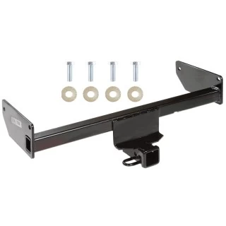 Trailer Tow Hitch For 12-15 Chevy Captiva Sport 08-10 Saturn Vue Platform Style 2 Bike Rack w/ Anti Rattle Hitch Lock