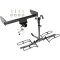 Trailer Tow Hitch For 12-15 Chevy Captiva Sport 08-10 Saturn Vue Platform Style 2 Bike Rack w/ Anti Rattle Hitch Lock