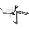 Trailer Tow Hitch w/ 4 Bike Rack For 05-09 Subary Legacy Outback Sedan & Wagon Except Sport tilt away adult or child arms fold down carrier