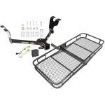 Trailer Tow Hitch For 05-09 Subary Legacy Outback Sedan & Wagon Except Sport Basket Cargo Carrier Platform Hitch Lock and Cover