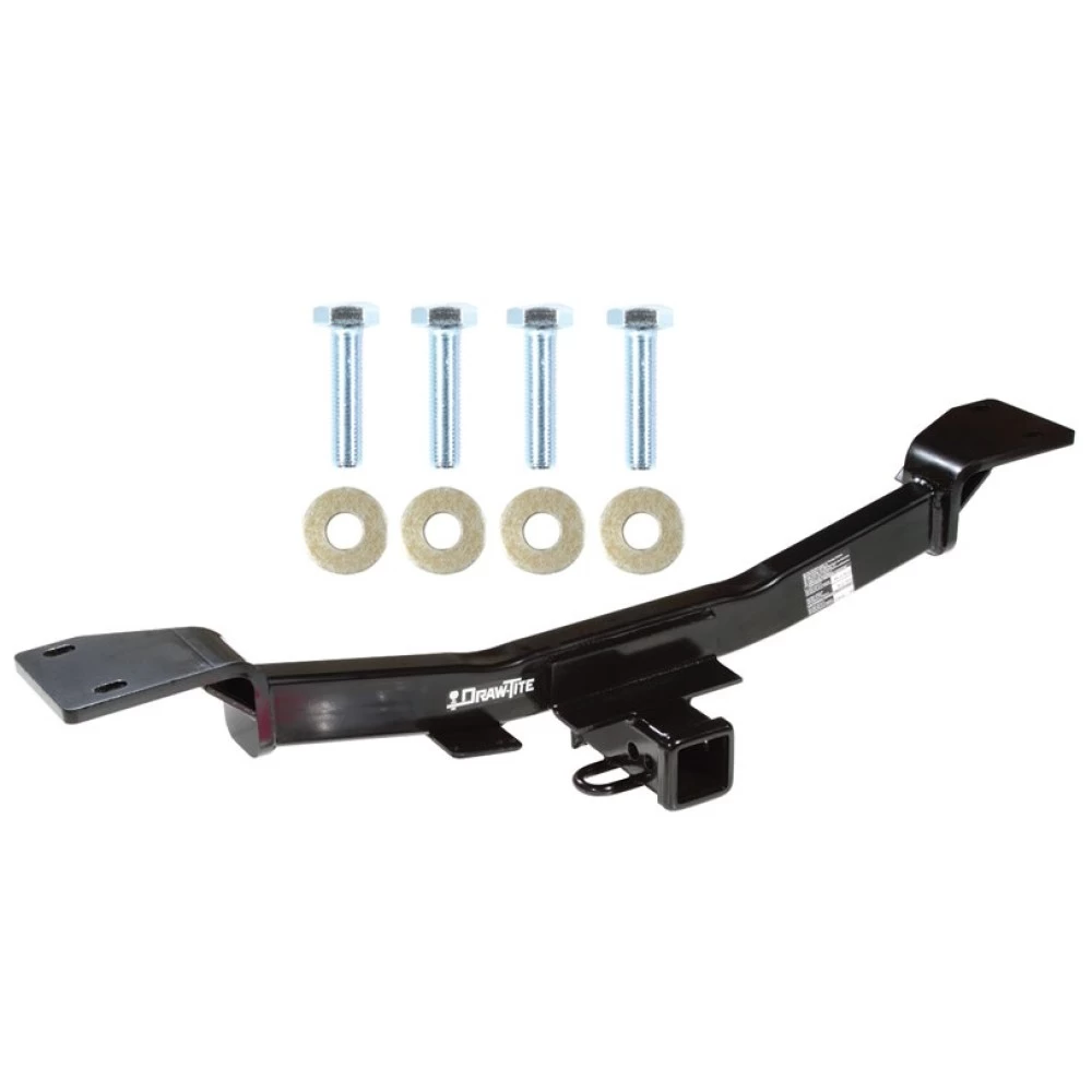 Trailer Tow Hitch For 05-09 Hyundai Tucson 05-10 KIA Sportage Platform Style 2 Bike Rack w/ Anti Rattle Hitch Lock