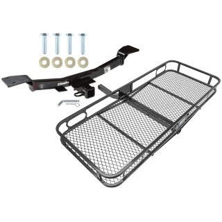 Trailer Tow Hitch For 05-09 Hyundai Tucson 05-10 KIA Sportage Basket Cargo Carrier Platform w/ Hitch Pin