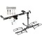 Trailer Tow Hitch For 07-09 Acura RDX Platform Style 2 Bike Rack w/ Anti Rattle Hitch Lock