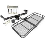 Trailer Tow Hitch For 07-09 Acura RDX Basket Cargo Carrier Platform Hitch Lock and Cover