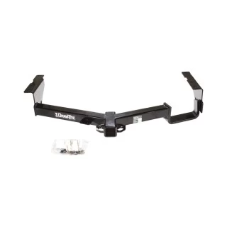 Trailer Tow Hitch For 08-13 Toyota Highlander Donut Spare Tire Only Basket Cargo Carrier Platform Hitch Lock and Cover