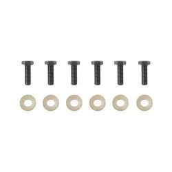 Trailer Hitch Hardware Fastener Kit for 08-13 Toyota Highlander Donut Spare Tire Only Class 3