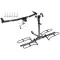 Trailer Tow Hitch For 01-06 Acura MDX 03-08 Honda Pilot Platform Style 2 Bike Rack w/ Anti Rattle Hitch Lock