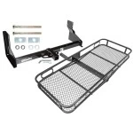 Trailer Tow Hitch For 07-25 Mercedes Freightliner Dodge Sprinter Van w/ OEM Step Bumper Except 144" WB Basket Cargo Carrier Platform w/ Hitch Pin