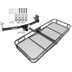 Trailer Tow Hitch For 04-12 Chevy Colorado GMC Canyon 06-08 Isuzu I-Series Pickup Basket Cargo Carrier Platform w/ Hitch Pin