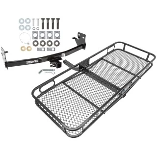 Trailer Tow Hitch For 04-12 Chevy Colorado GMC Canyon 06-08 Isuzu I-Series Pickup Basket Cargo Carrier Platform w/ Hitch Pin