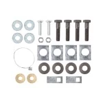 Ultimate Tow Package For 04-12 Chevy Colorado GMC Canyon 07-08 Isuzu i-290 i-370 06-06 i-280 i-350 Trailer Hitch w/ Wiring 2" Drop Mount Dual 2" and 1-7/8" Ball Lock Bracket Cover 2" Receiver Reese