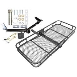 Trailer Tow Hitch For 09-20 Dodge Journey Basket Cargo Carrier Platform Hitch Lock and Cover