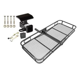 Trailer Tow Hitch For 09-17 VW Tiguan 17-18 Limited Only Basket Cargo Carrier Platform Hitch Lock and Cover