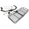 Trailer Tow Hitch For 09-17 Toyota Venza Basket Cargo Carrier Platform Hitch Lock and Cover