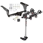 Trailer Hitch For 10-19 Subaru Legacy Outback 10-12 Except Sport 4 Bike Rack w/ Hitch Lock and Cover