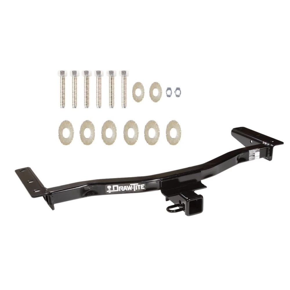 Trailer Tow Hitch For 10-15 Lexus RX350 Except F Sport 10-15 RX450h Platform Style 2 Bike Rack w/ Anti Rattle Hitch Lock