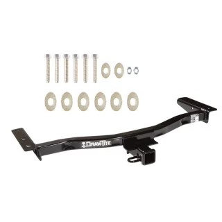 Trailer Tow Hitch For 10-15 Lexus RX450h RX350 12-15 Except F Sport Platform Style 2 Bike Rack w/ Anti Rattle Hitch Lock
