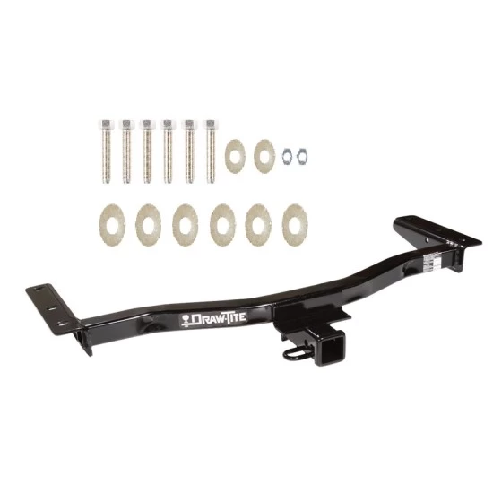 Trailer Tow Hitch For 10-15 Lexus RX450h RX350 12-15 Except F Sport Platform Style 2 Bike Rack w/ Anti Rattle Hitch Lock