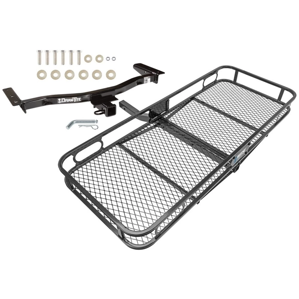 Trailer Tow Hitch For 10-15 Lexus RX450h RX350 12-15 Except F Sport Basket Cargo Carrier Platform w/ Hitch Pin