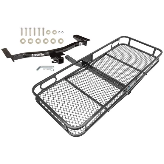 Trailer Tow Hitch For 10-15 Lexus RX450h RX350 12-15 Except F Sport Basket Cargo Carrier Platform w/ Hitch Pin