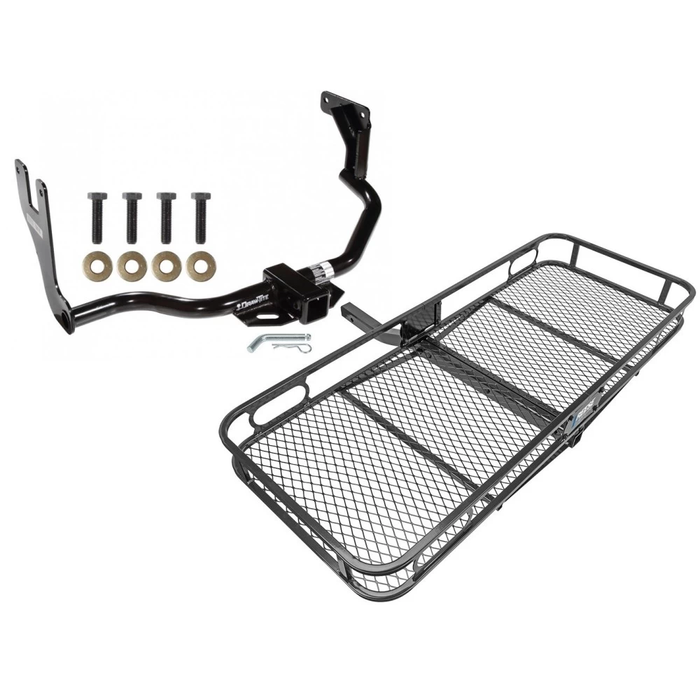 Trailer Tow Hitch For 10-13 Ford Transit Connect Basket Cargo Carrier Platform w/ Hitch Pin