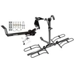 Trailer Tow Hitch For 02-06 Honda CR-V All Models Platform Style 2 Bike Rack w/ Anti Rattle Hitch Lock