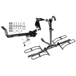 Trailer Tow Hitch For 02-06 Honda CR-V All Models Platform Style 2 Bike Rack w/ Anti Rattle Hitch Lock