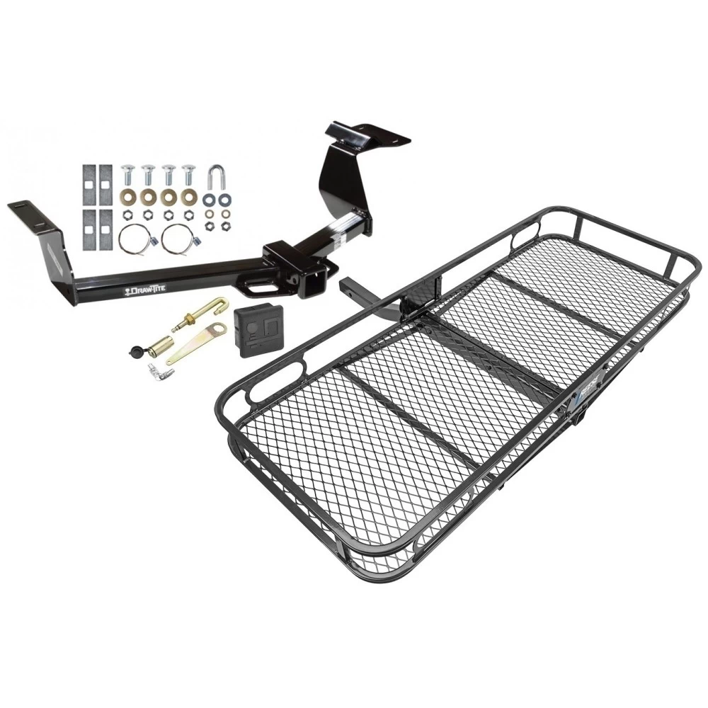 Trailer Tow Hitch For 02-06 Honda CR-V All Models Basket Cargo Carrier Platform Hitch Lock and Cover