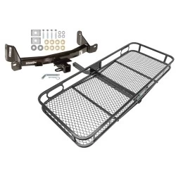 Trailer Tow Hitch For 09-14 F-150 10-14 Raptor w/o OEM Hitch Basket Cargo Carrier Platform w/ Hitch Pin