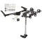 Trailer Tow Hitch For 75-14 Ford Econoline Van Except Shuttle Bus 4 Bike Rack w/ Hitch Lock and Cover