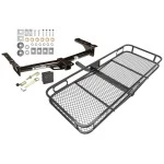 Trailer Tow Hitch For 75-14 Ford Econoline Van Except Shuttle Bus Basket Cargo Carrier Platform Hitch Lock and Cover