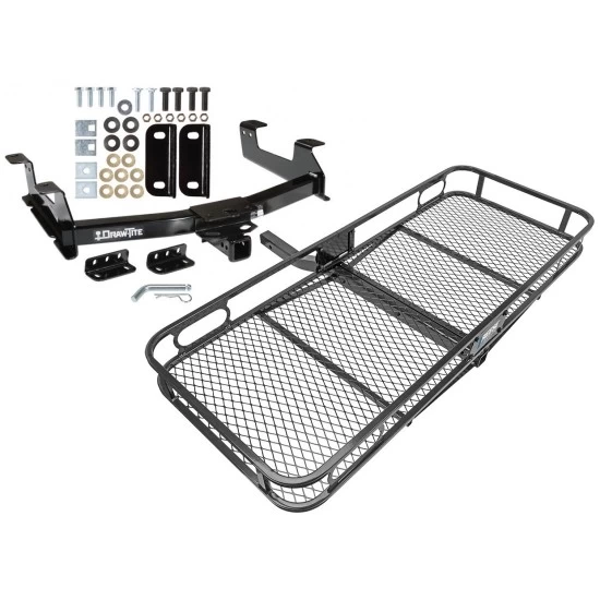 Trailer Tow Hitch For 11-14 Chevy Silverado GMC Sierra 2500 3500 HD Basket Cargo Carrier Platform w/ Hitch Pin