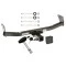 Trailer Tow Hitch For 07-17 Jeep Compass Patriot Class 3 2" Towing Receiver w/ Securtiy Lock Pin Key & Rubber Hitch Plug