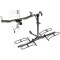 Trailer Tow Hitch For 07-17 Jeep Compass Patriot Platform Style 2 Bike Rack w/ Anti Rattle Hitch Lock