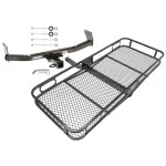 Trailer Tow Hitch For 07-17 Jeep Compass Patriot Basket Cargo Carrier Platform w/ Hitch Pin