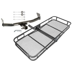 Trailer Tow Hitch For 07-17 Jeep Compass Patriot Basket Cargo Carrier Platform w/ Hitch Pin